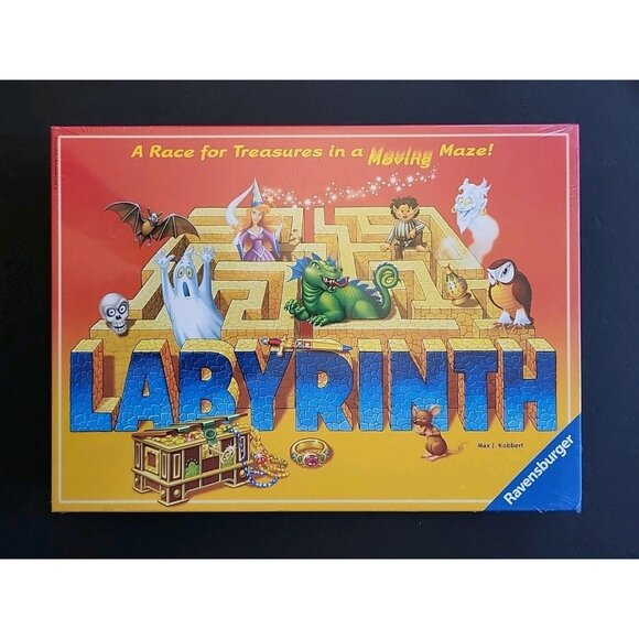 Labyrinth Ravensburger Fantasy Maze Board Game 2007 Treasure Hunt NEW SEALED